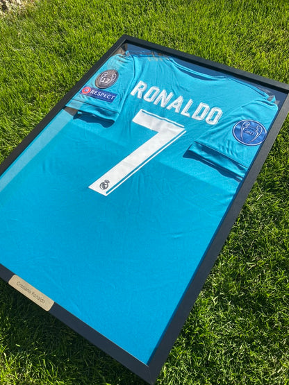 Real Madrid Cristiano Ronaldo Framed Jersey