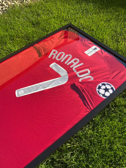 Manchester United Cristiano Ronaldo Framed Jersey