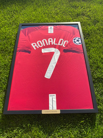 Manchester United Cristiano Ronaldo Framed Jersey