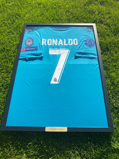 Real Madrid Cristiano Ronaldo Framed Jersey